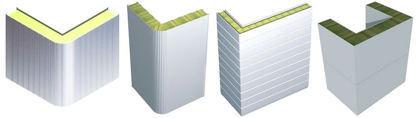 Sandwich panels: dimensions and prices of roofing, wall and corner plates