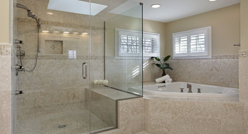 Glass shower screen: beautiful and functional bathroom design