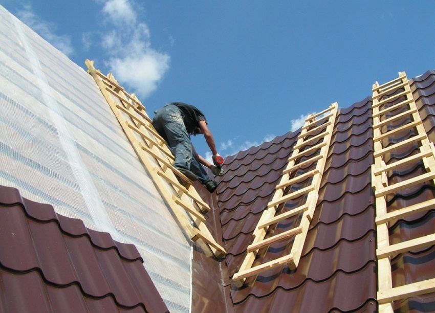Technology of roofing of metal