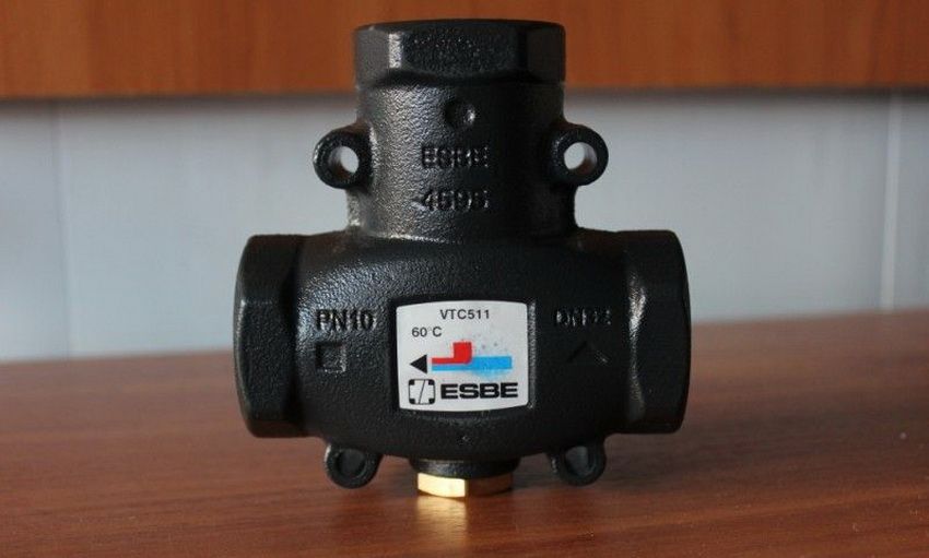 Three-way valve for heating with thermostat: types and benefits