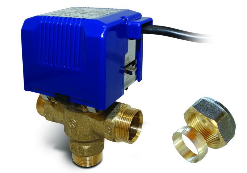 Three-way valve for heating with thermostat: types and benefits